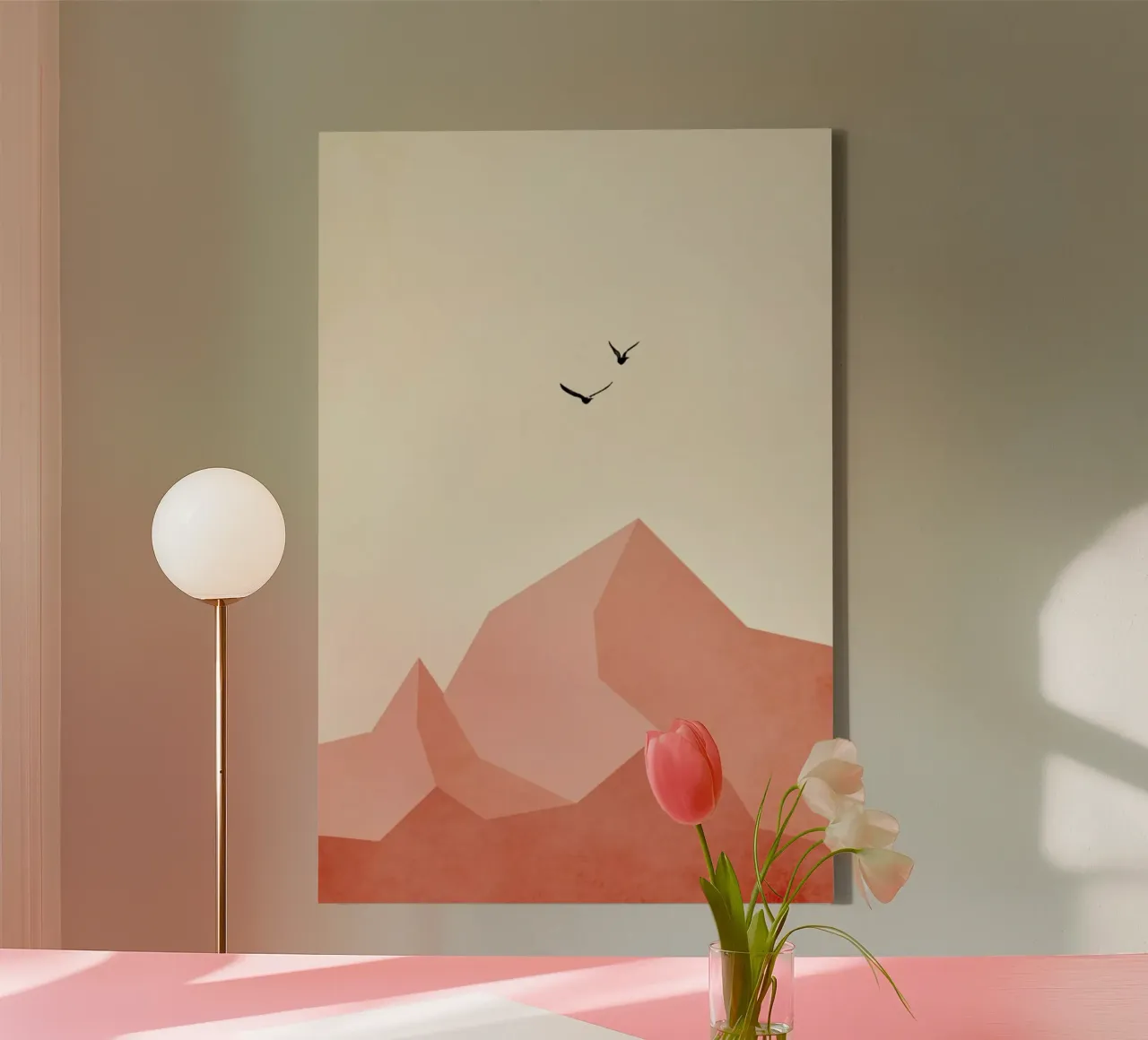 Zugspitze, Eins canvas by Kubistika