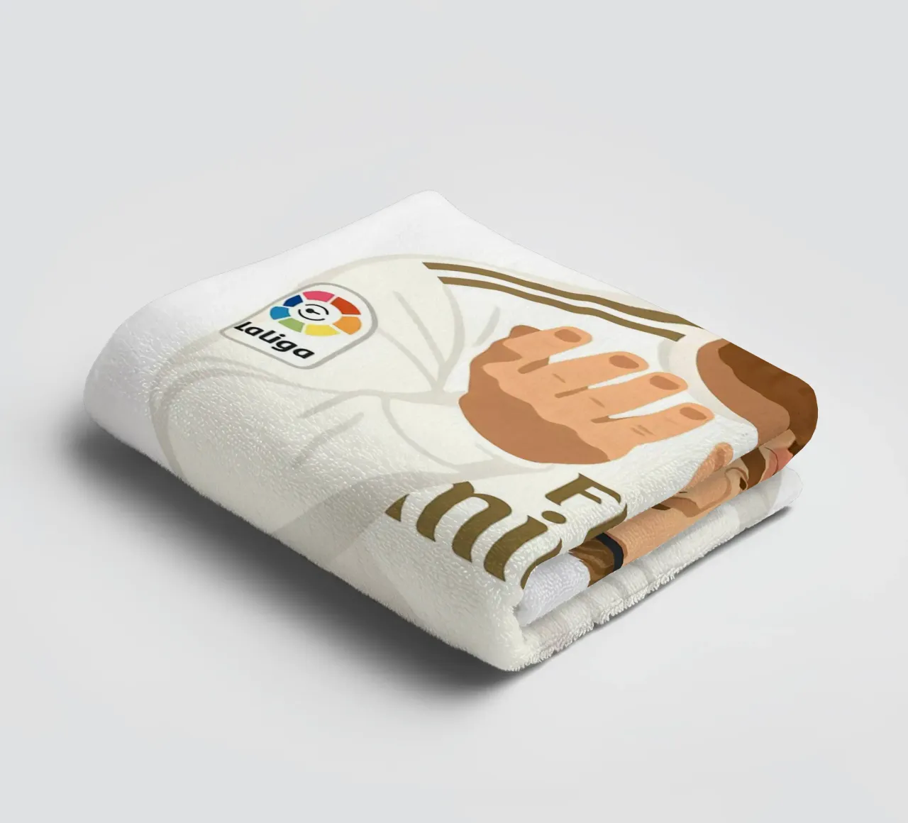 Sergio Ramos Minimalist asciugamano da bagno da MoviesArt