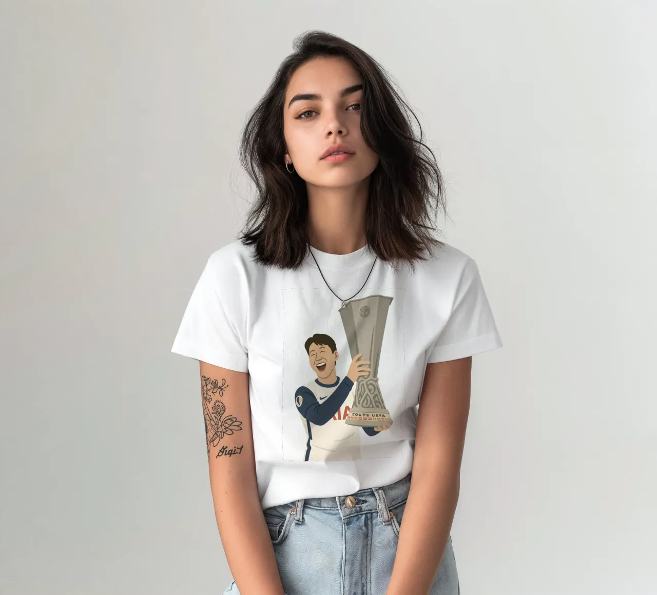 Son Heung-Min Minimalist t-shirt da MoviesArt