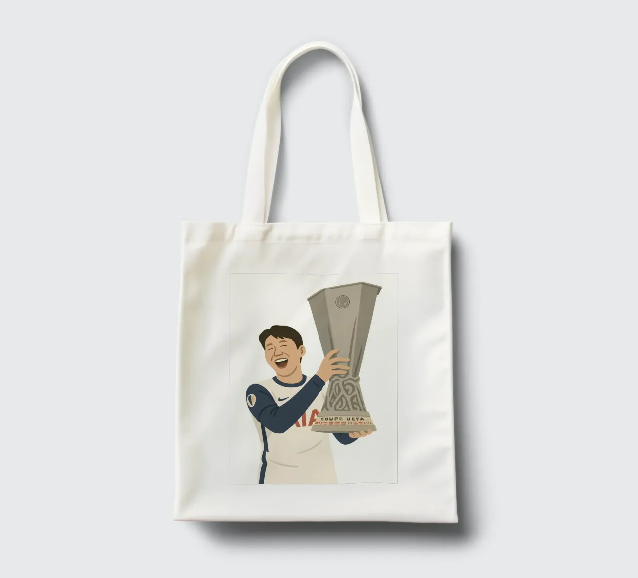 Son Heung-Min Minimalist borsa in juta da MoviesArt
