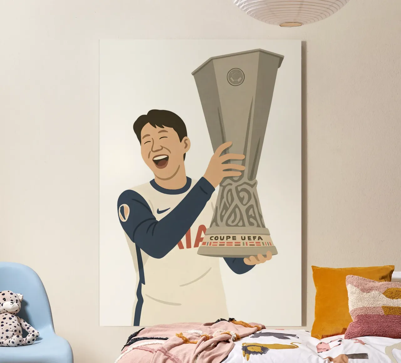 Son Heung-Min Minimalist plexiglass da MoviesArt