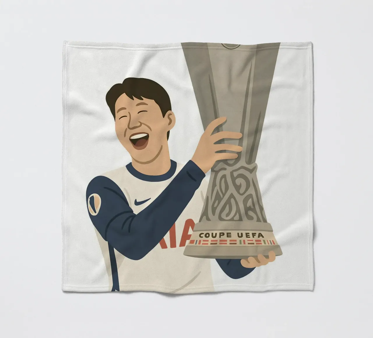 Son Heung-Min Minimalist coperta in pile da MoviesArt