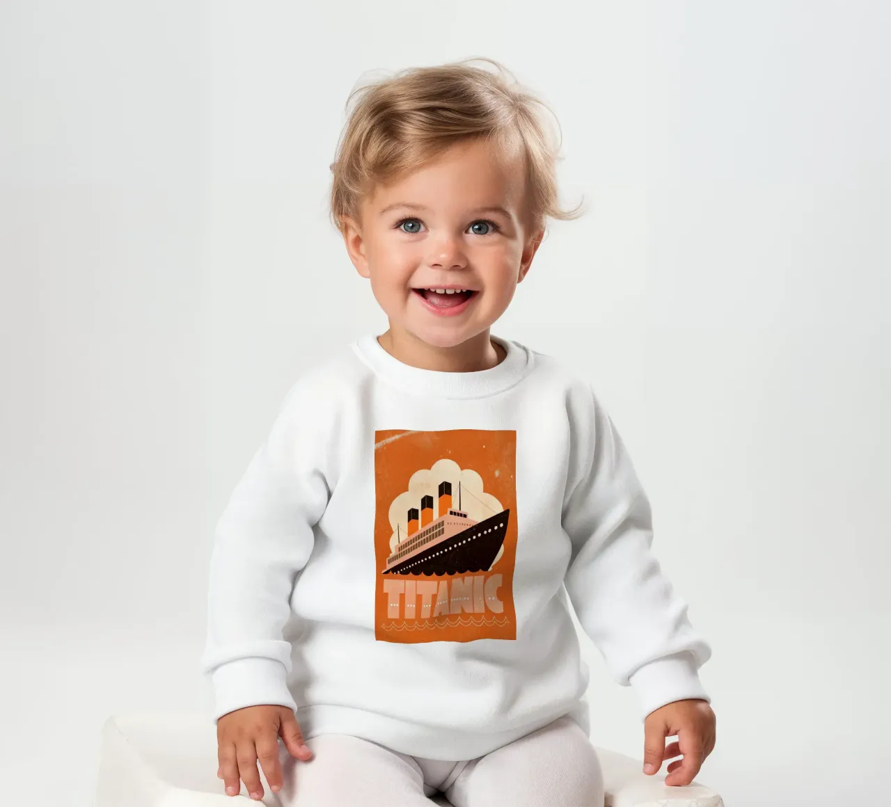 titanic movie baby sweatshirt by ralliness