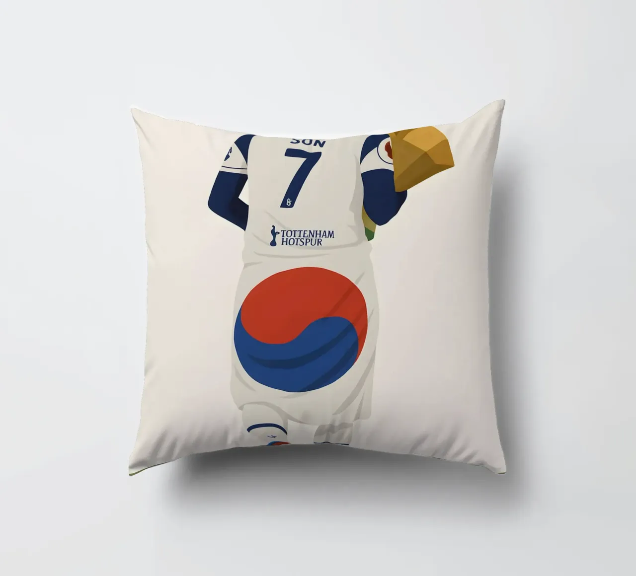 Son Heung-Min Minimalist cuscino da MoviesArt