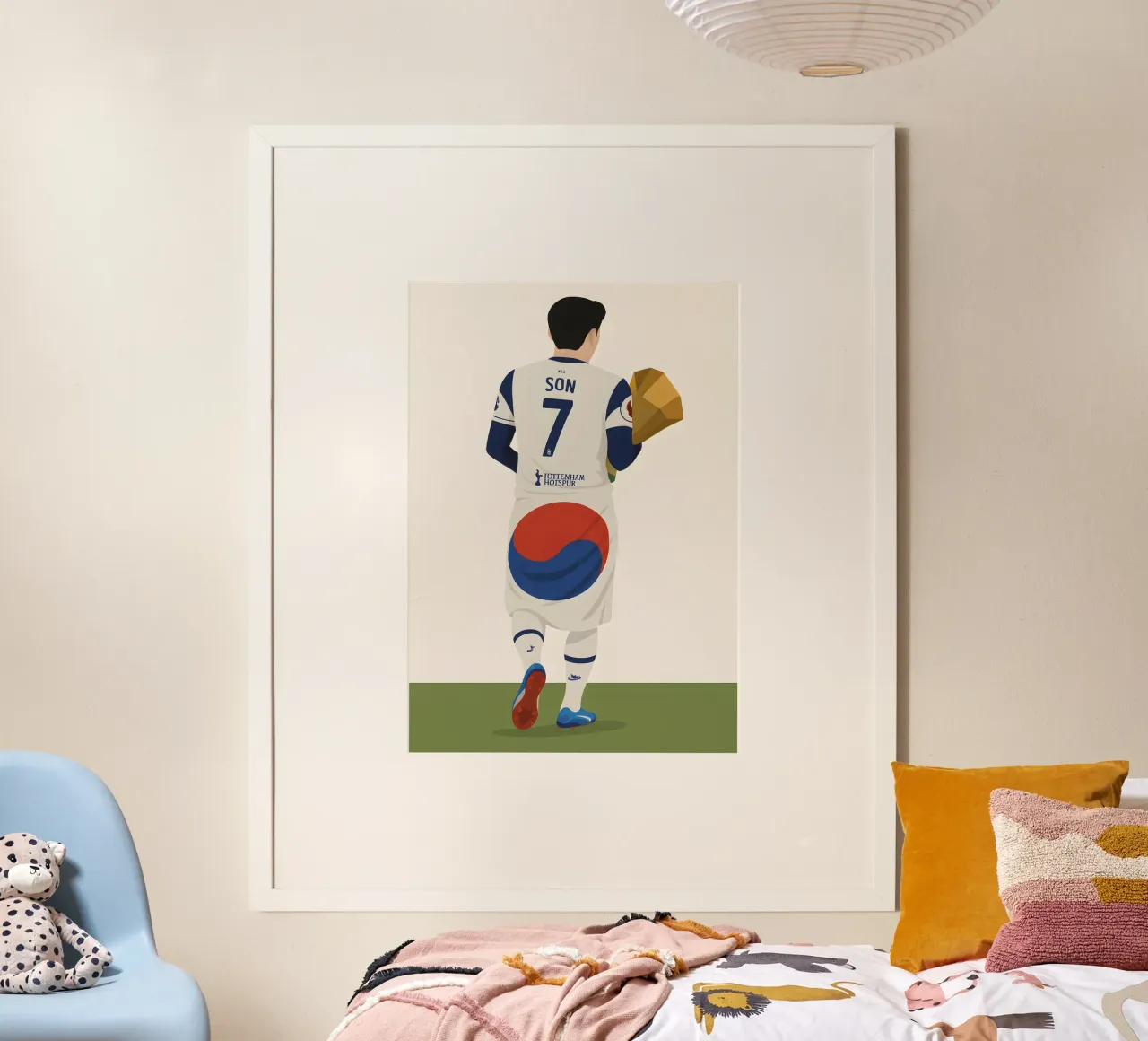 Son Heung-Min Minimalist carta hahnemühle da MoviesArt