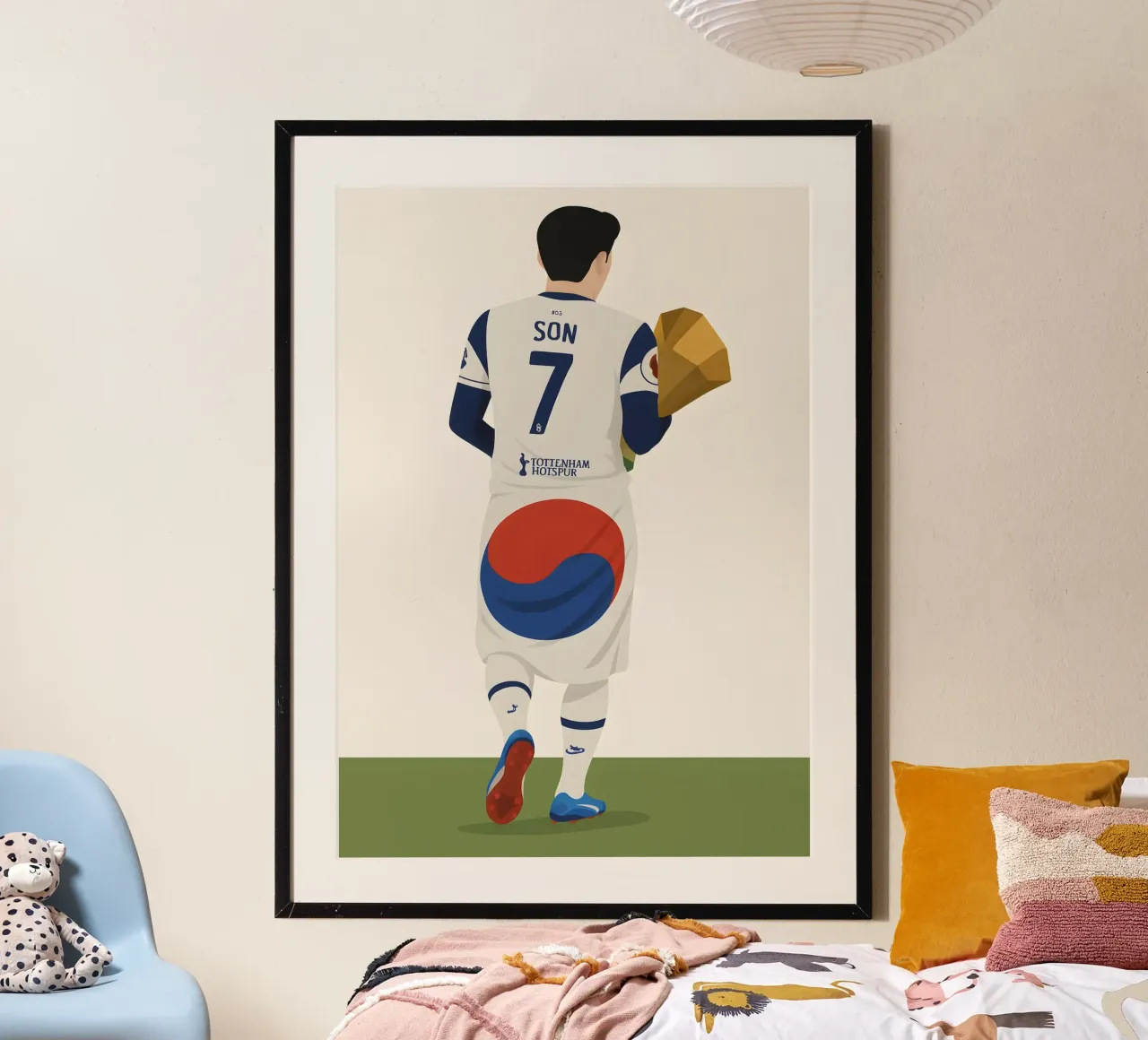 Son Heung-Min Minimalist carta hahnemühle da MoviesArt