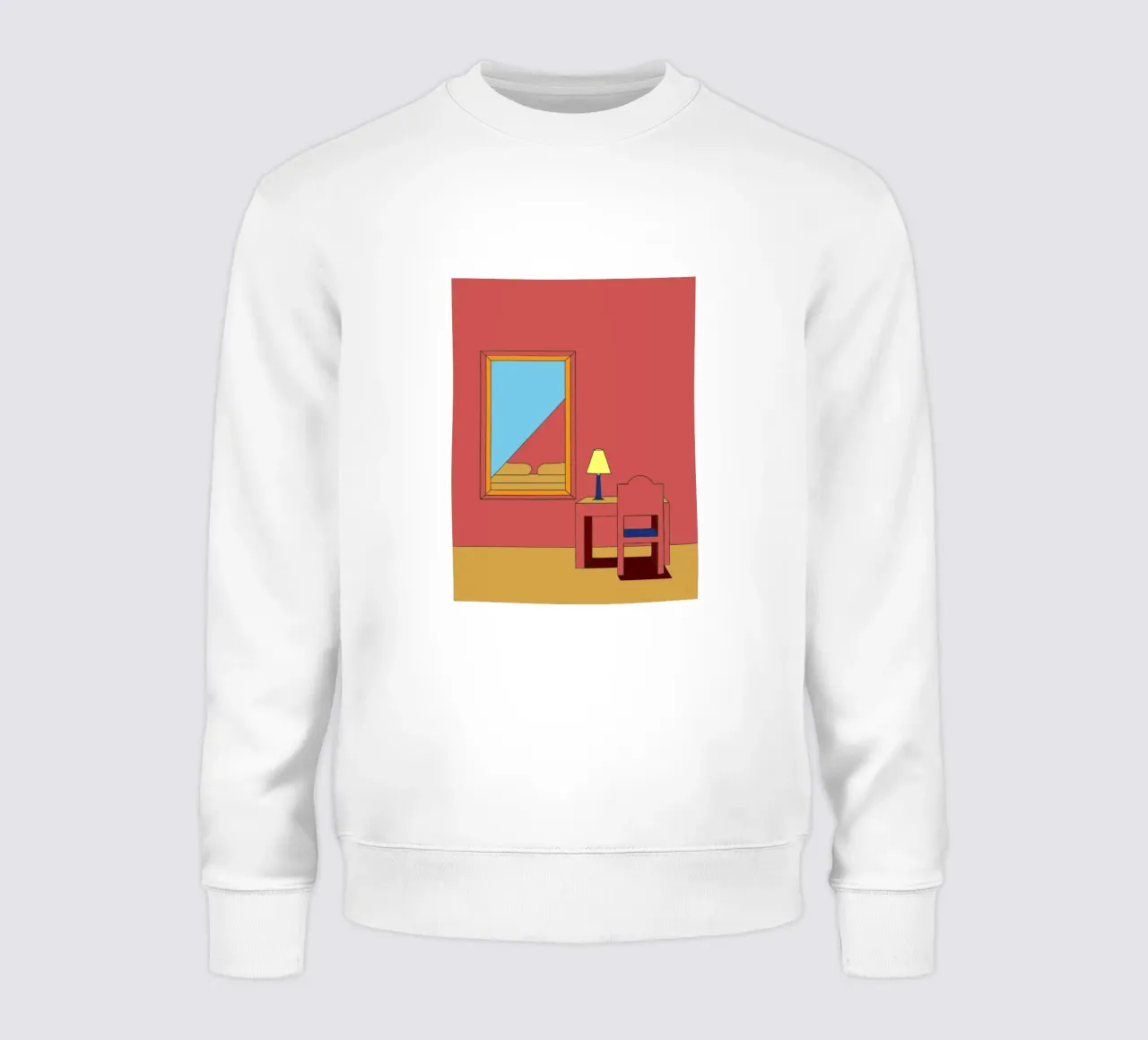 Mirror and Chair sweatshirt by OUR SHOP