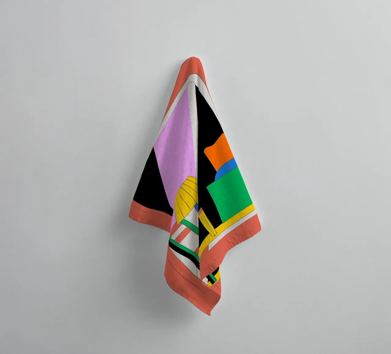 Mirror and Chair towel by OUR SHOP