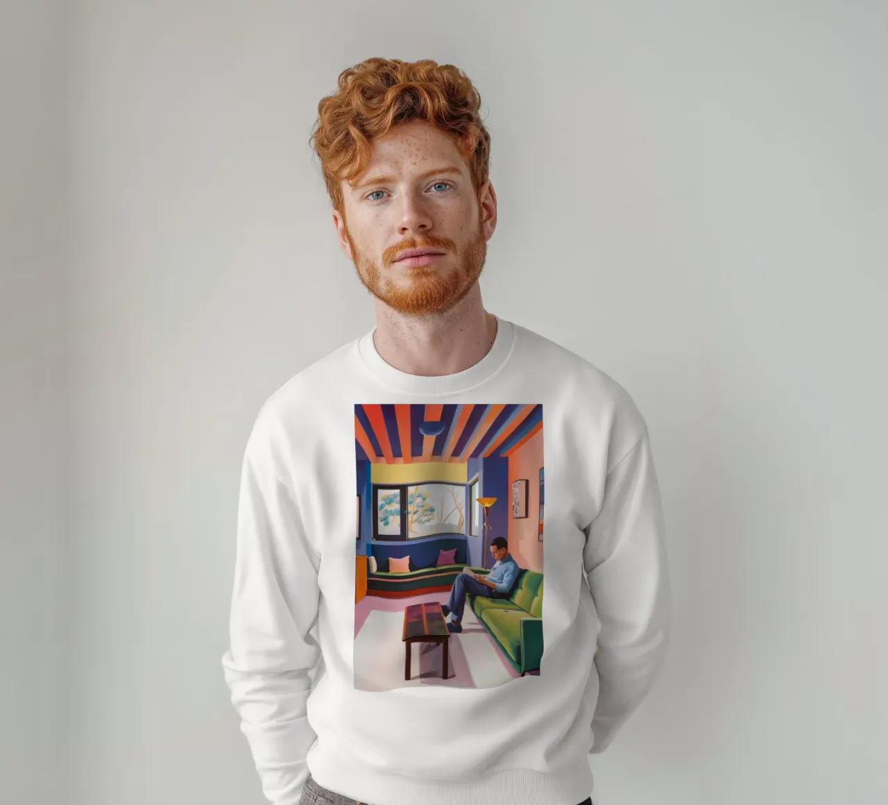 Tarde de reposo digital sudadera de Ember Stone