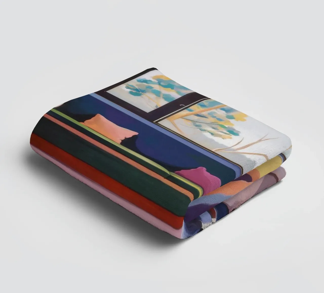 Digitale middagpose badhanddoek van Ember Stone