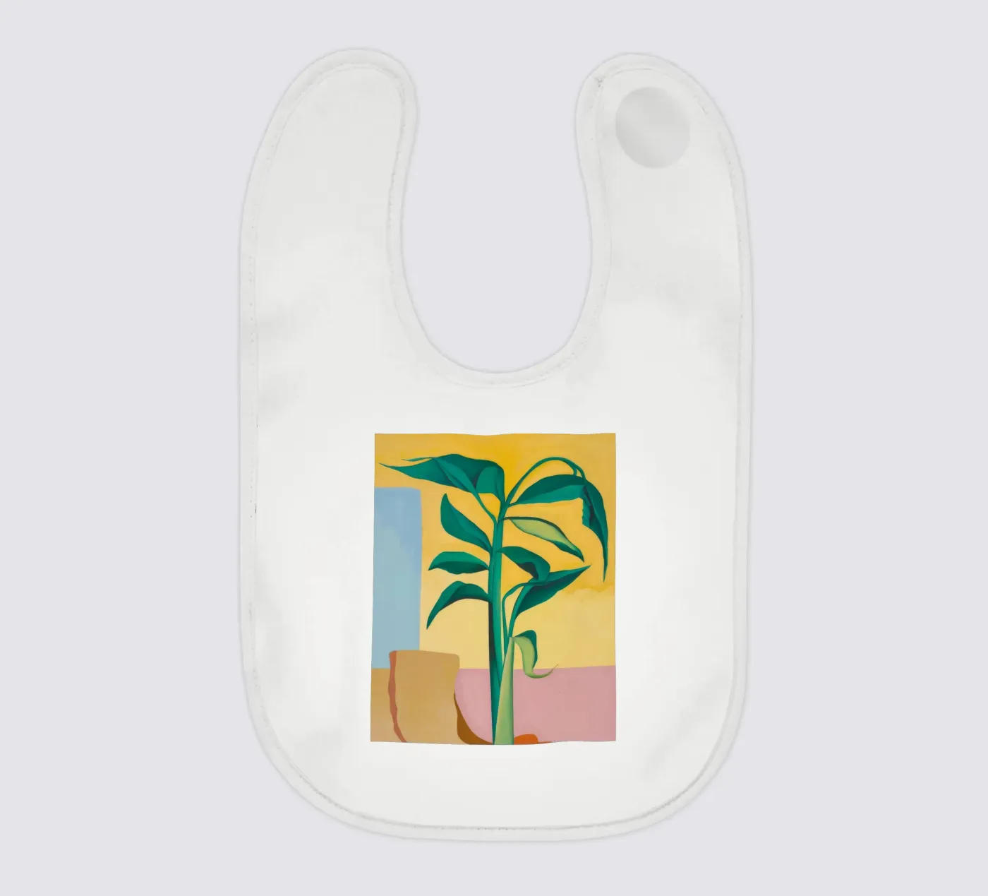 Verdant Leaf Study Babylätzchen von Jasper Rune