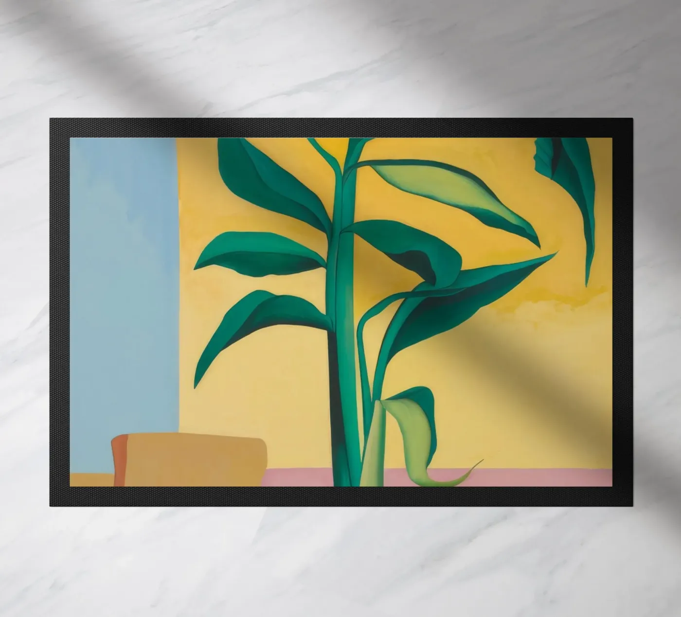 Verdant Blad Studie deurmat van Jasper Rune