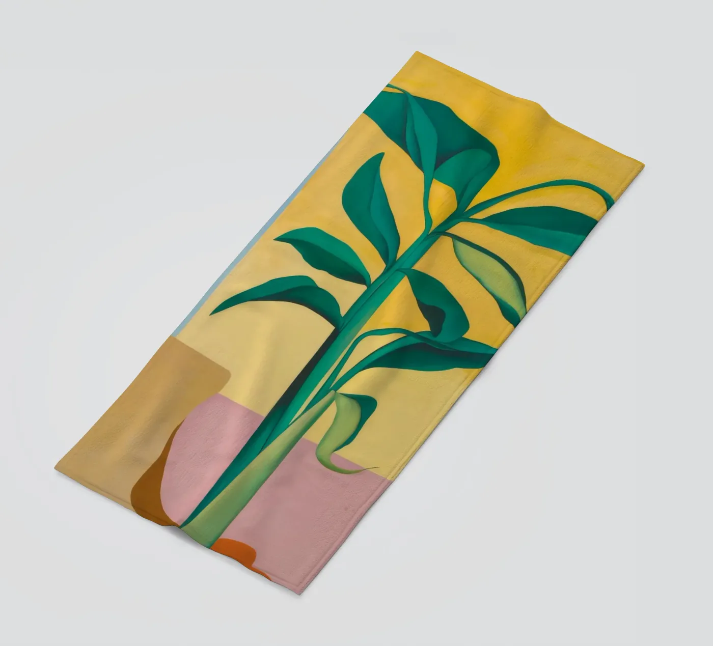 Verdant Leaf Study Strandtuch von Jasper Rune