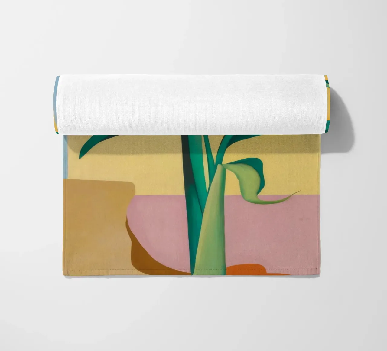 Studio della foglia verde telo mare da Jasper Rune