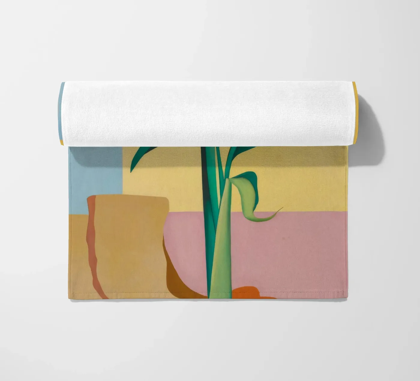 Verdant Leaf Study Strandtuch von Jasper Rune