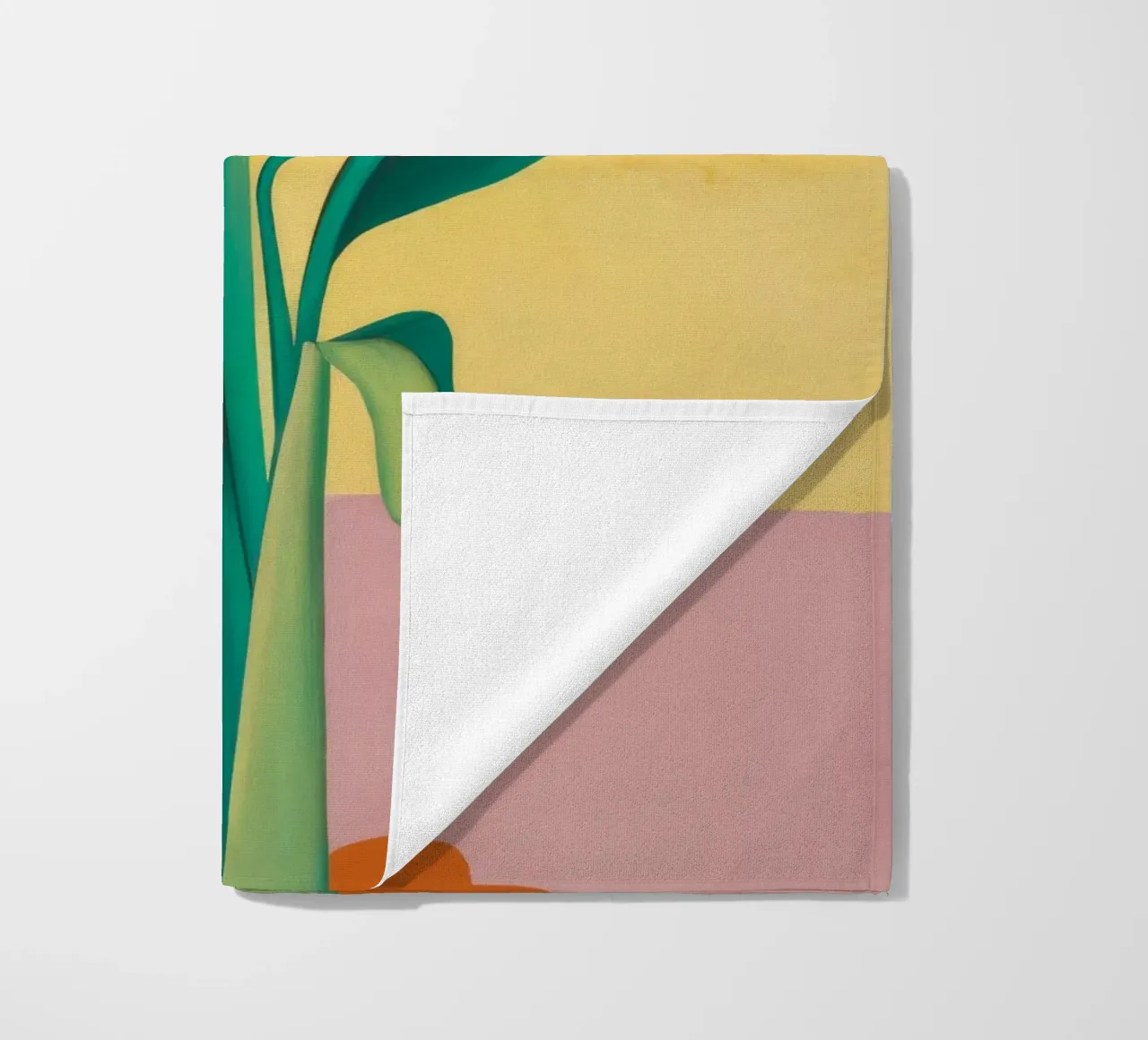 Studio della foglia verde telo mare da Jasper Rune