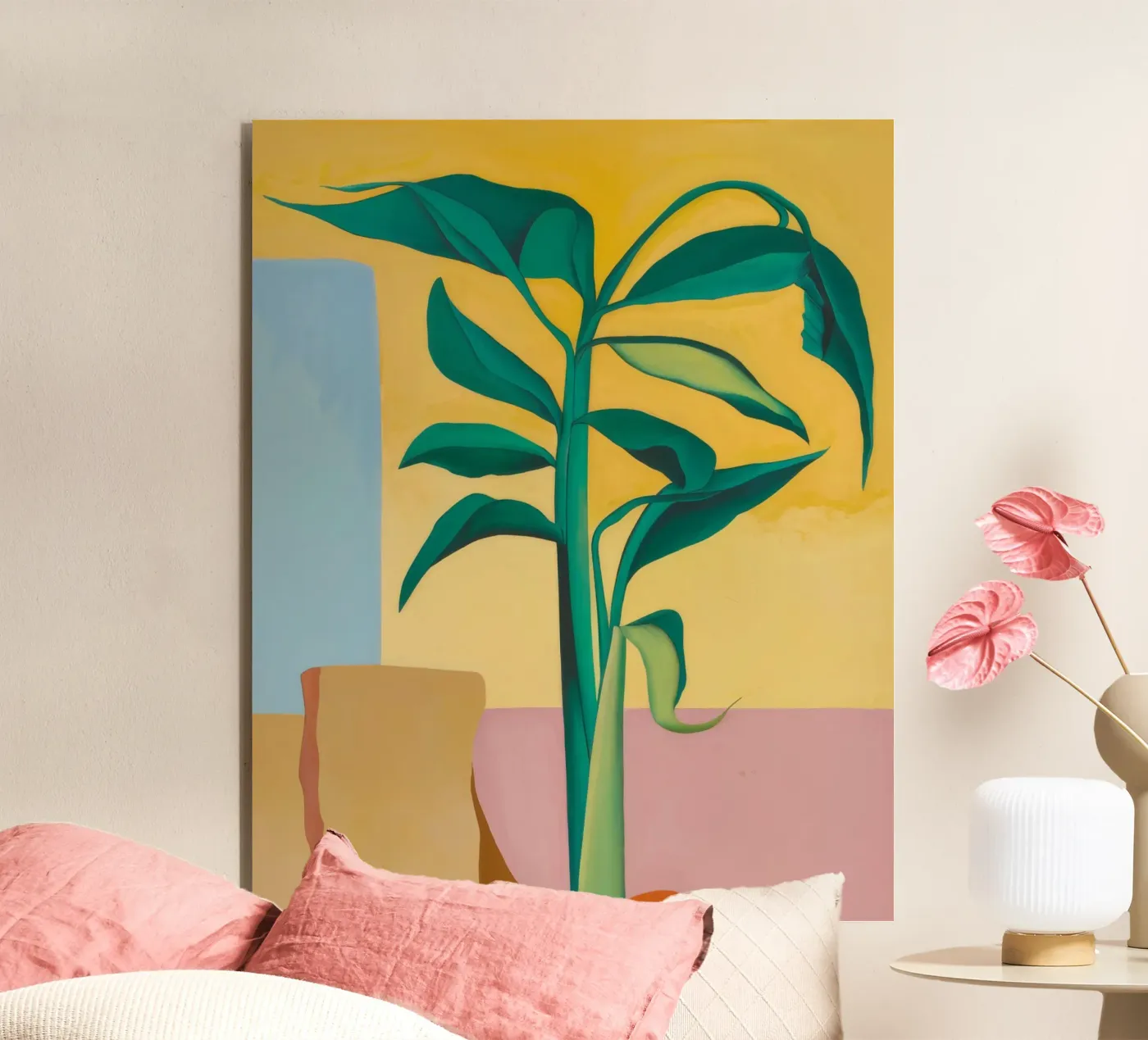 Verdant Leaf Study alluminio dibond da Jasper Rune