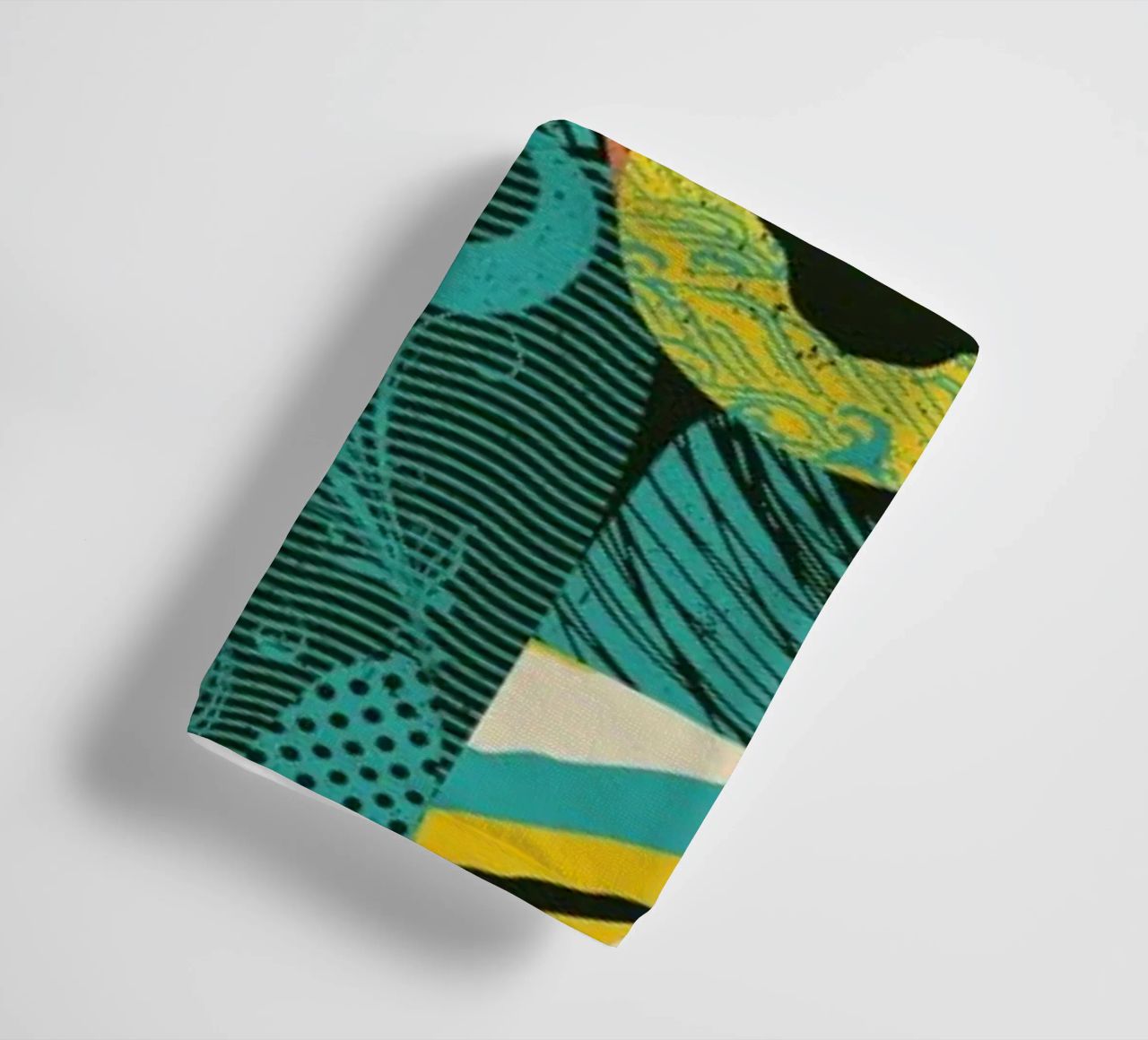 Colorful Tattooed Panda Textures serviette de bain de Tobe Fonseca