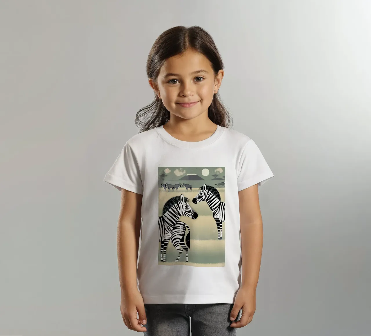 Zebra t-shirt bambini da Dieter Braun