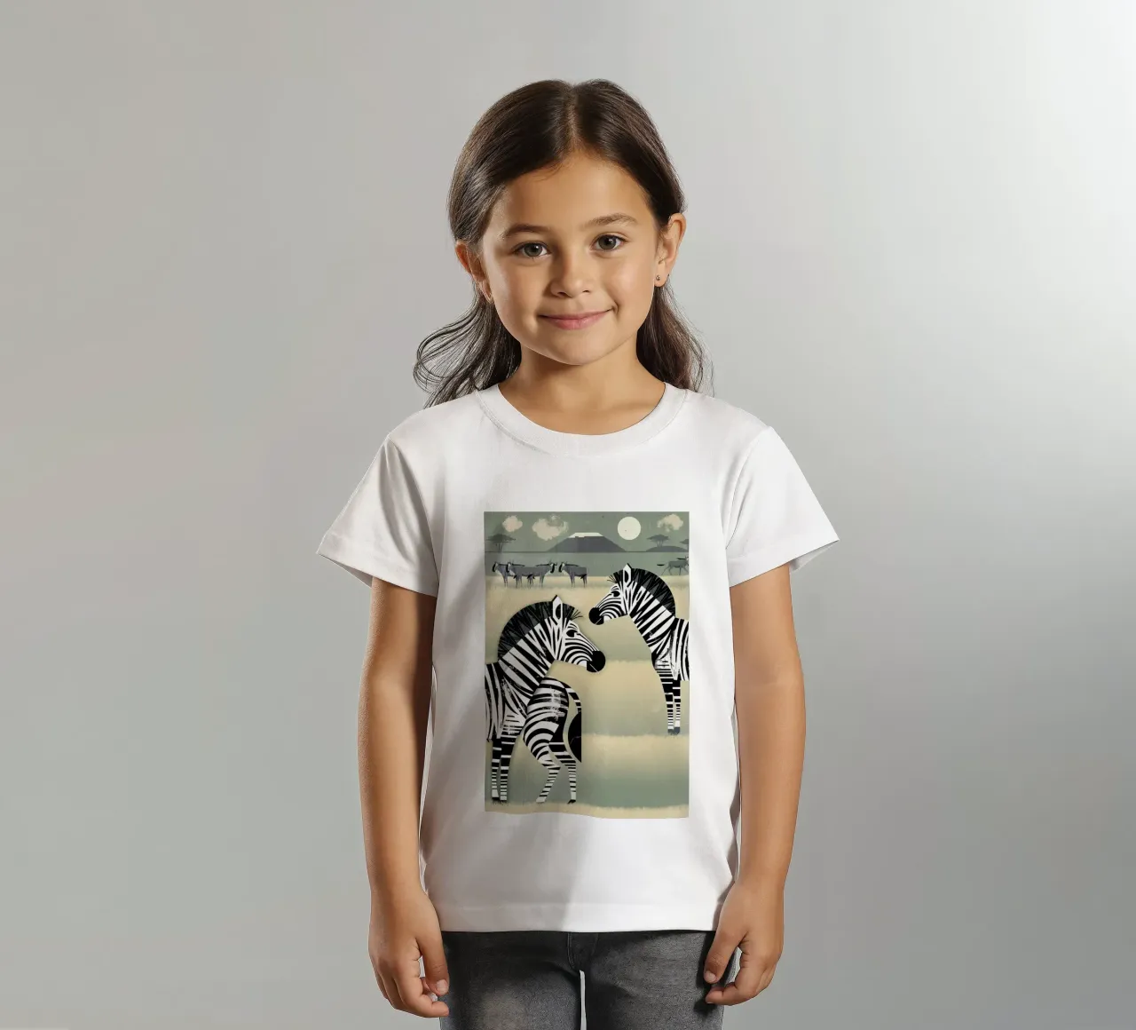 Zebra t-shirt bambini da Dieter Braun
