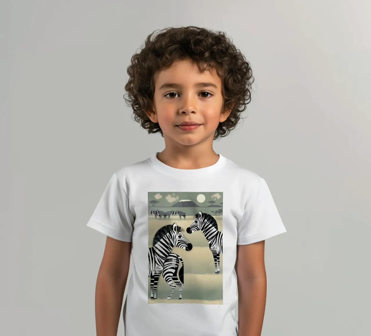 Zebra t-shirt bambini da Dieter Braun