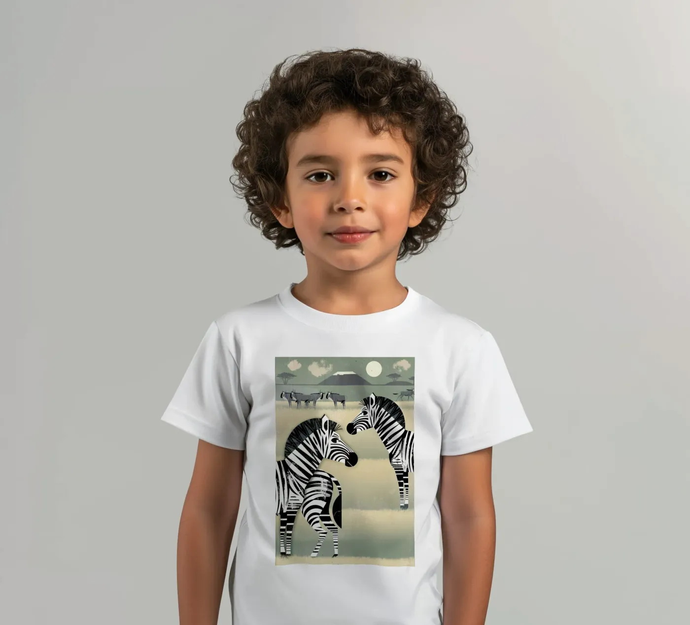 Zebra t-shirt bambini da Dieter Braun