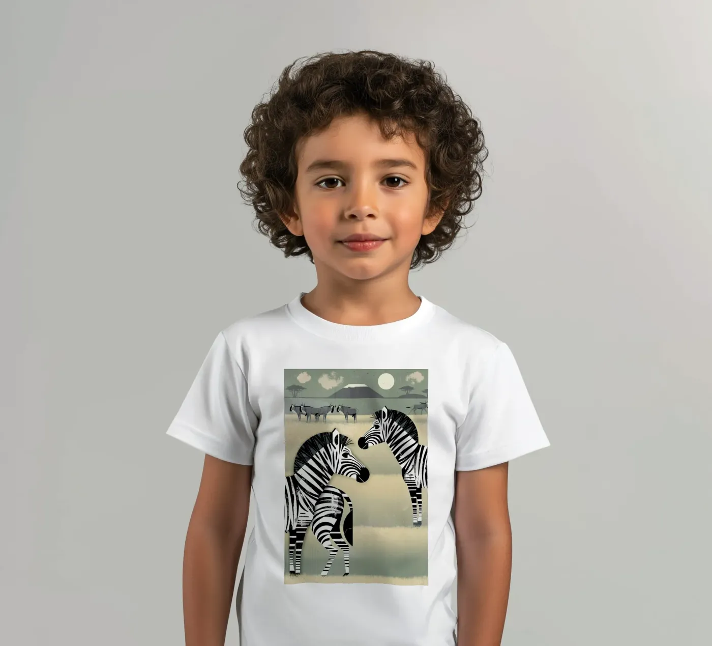 Zebra t-shirt bambini da Dieter Braun