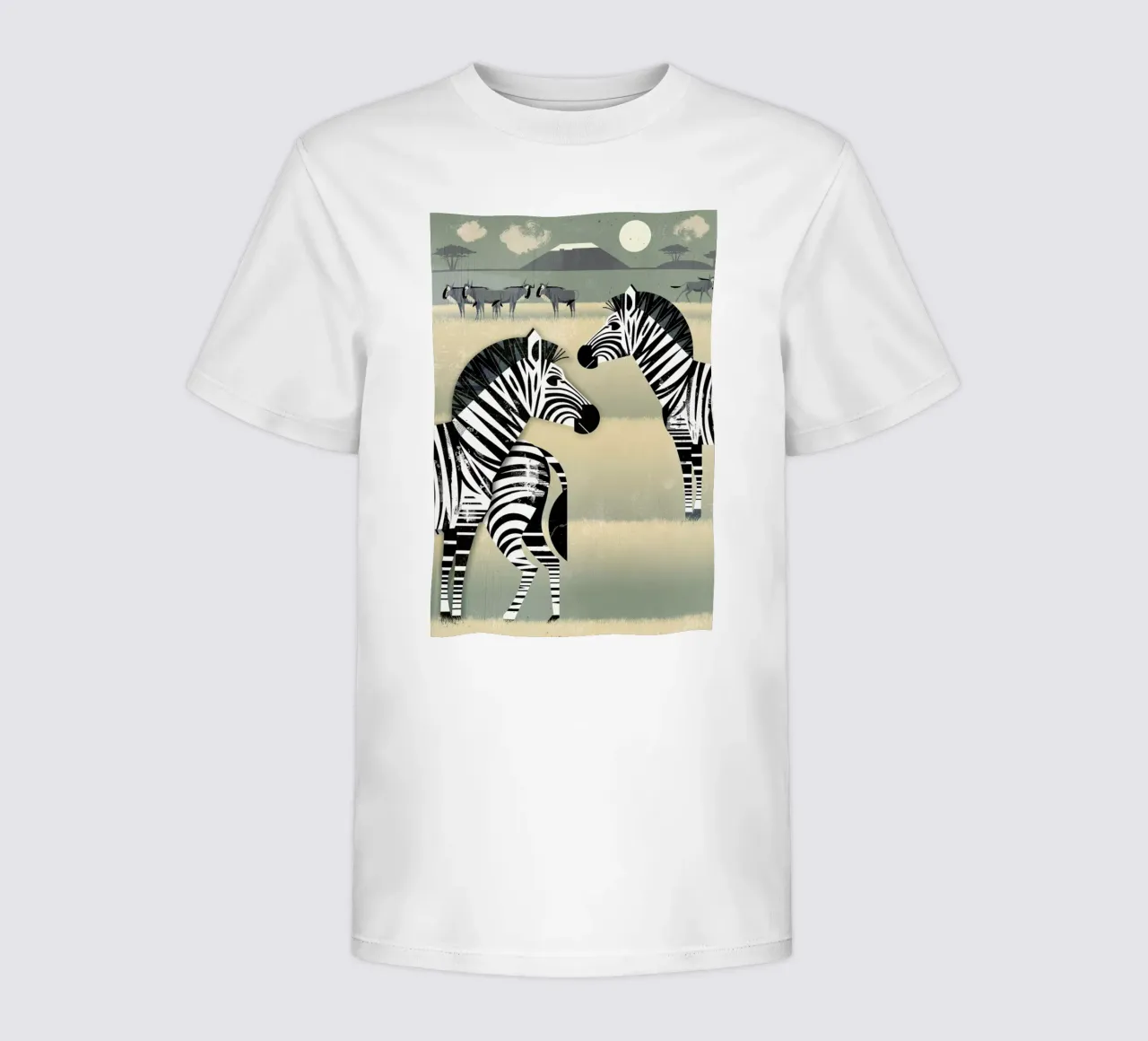 Zebra t-shirt bambini da Dieter Braun