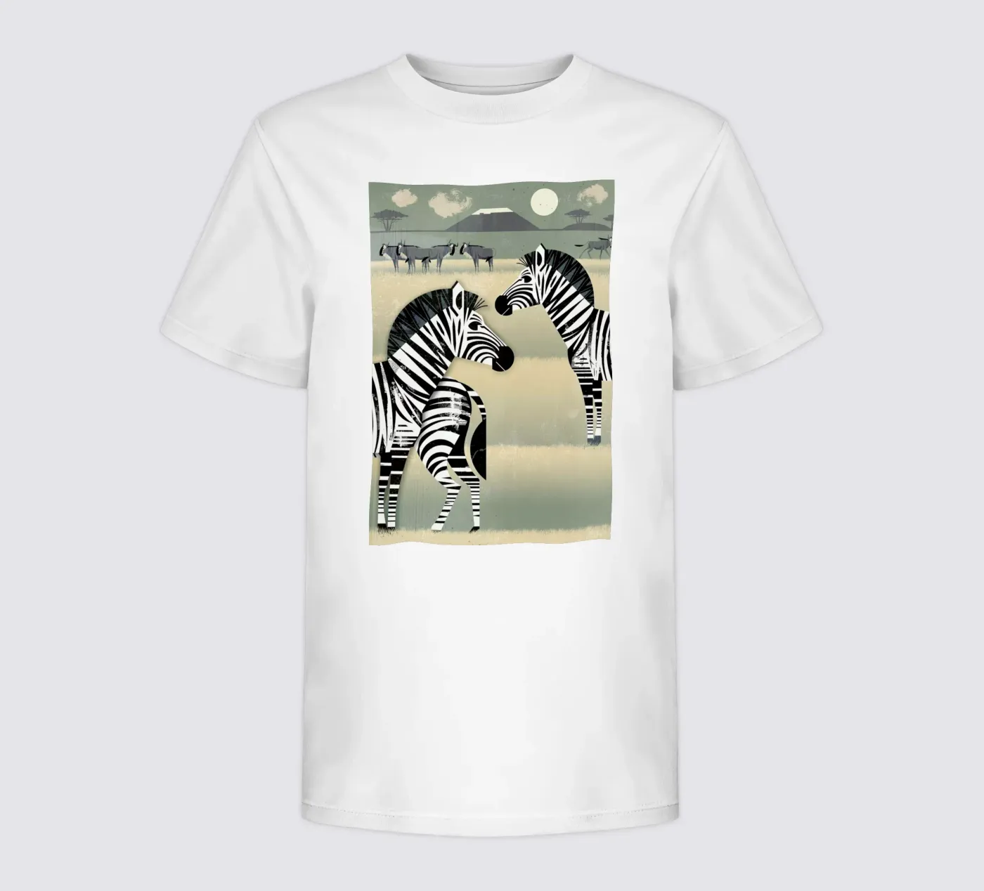 Zebra t-shirt bambini da Dieter Braun