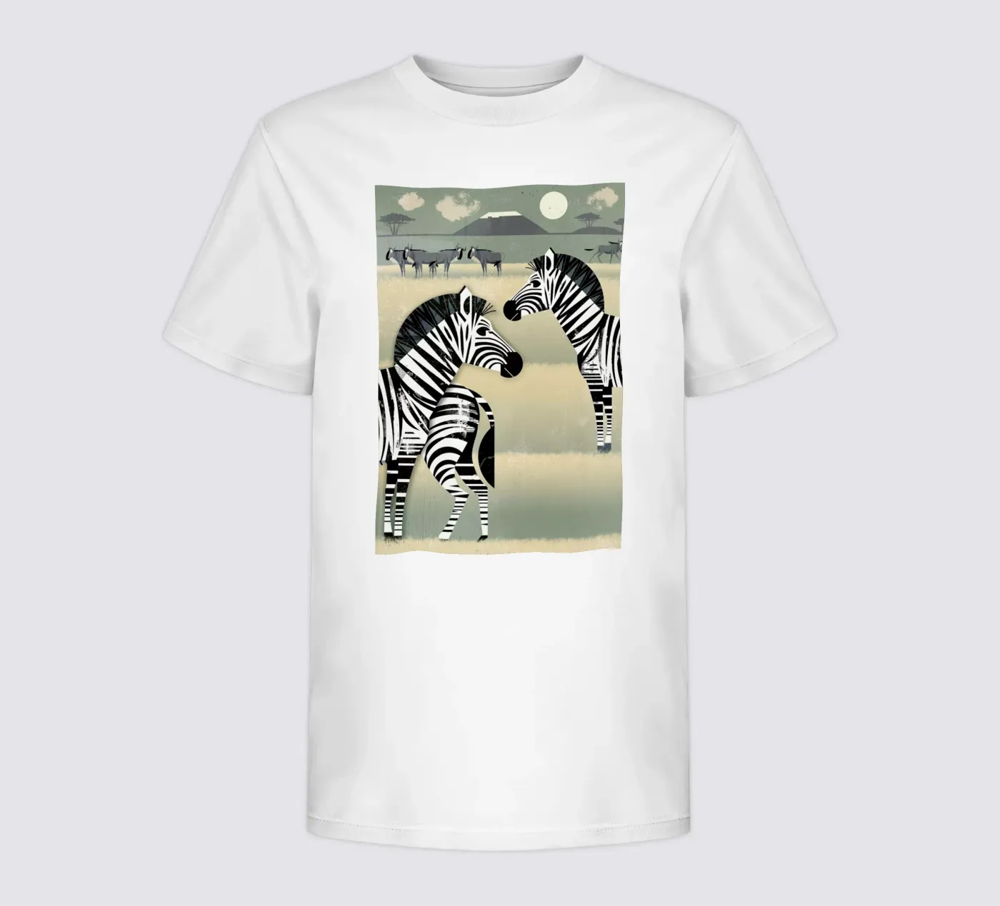 Zebra t-shirt bambini da Dieter Braun