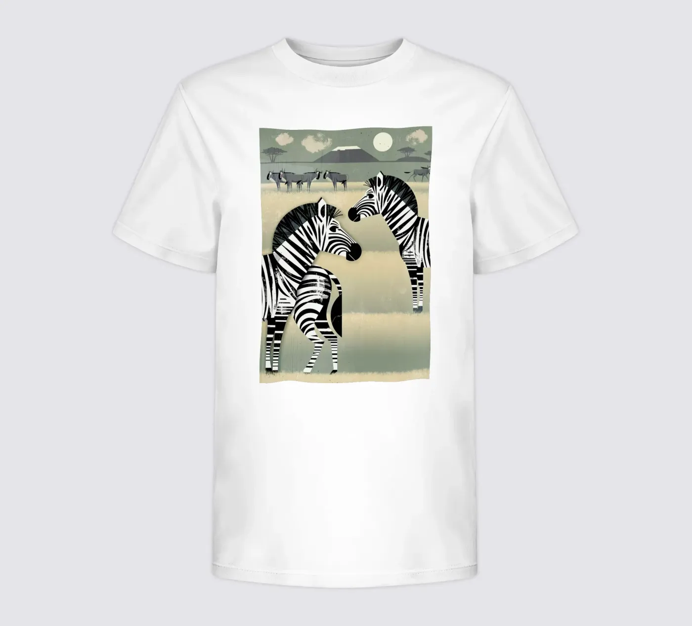 Zebra t-shirt bambini da Dieter Braun