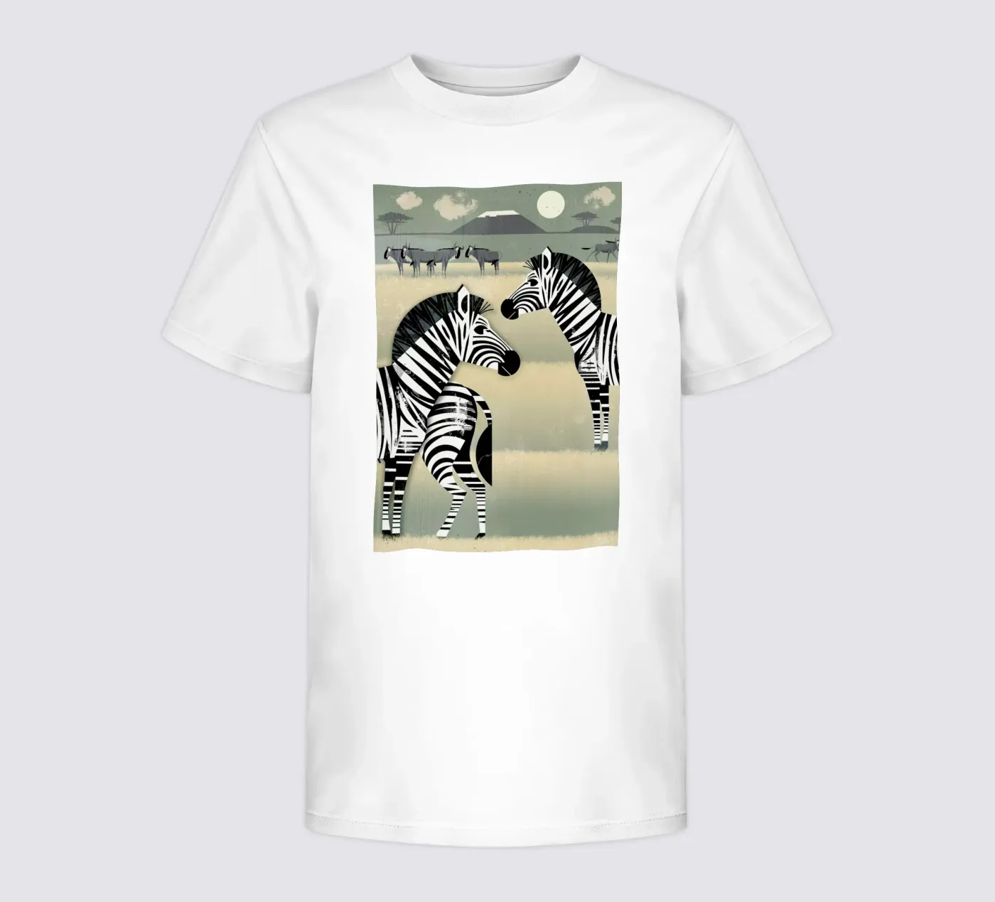 Zebra t-shirt bambini da Dieter Braun