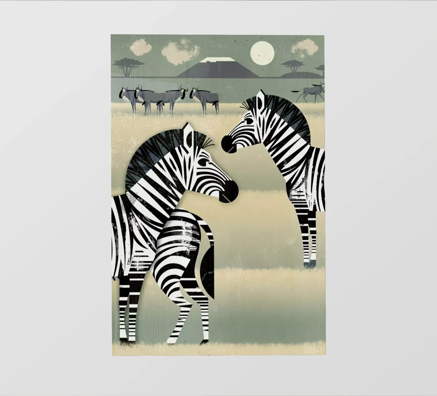 Zebra telo in pvc da Dieter Braun