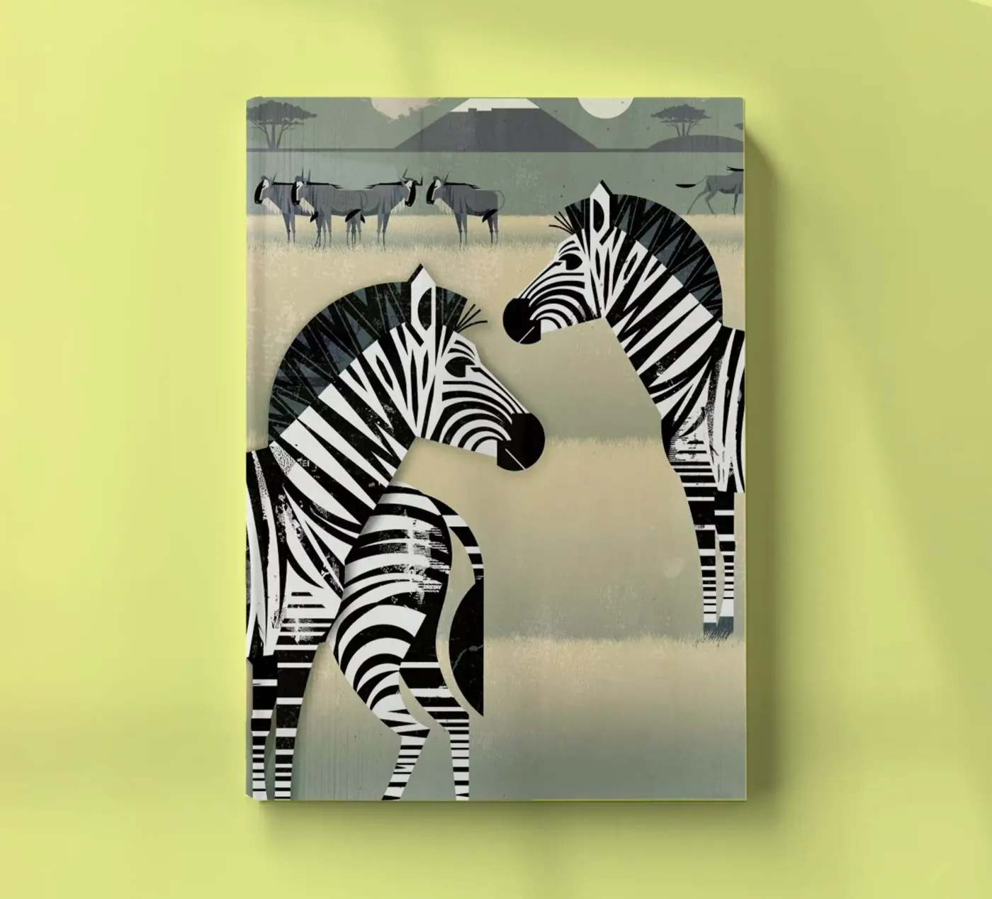 Zebra notebook by Dieter Braun