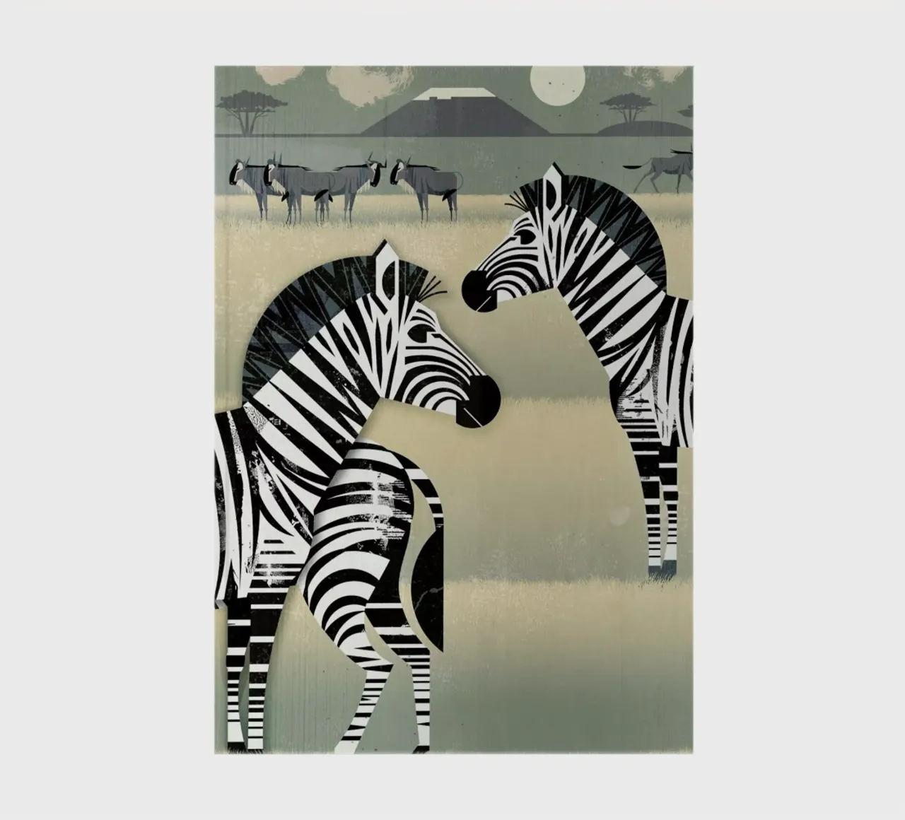 Zebra notebook by Dieter Braun