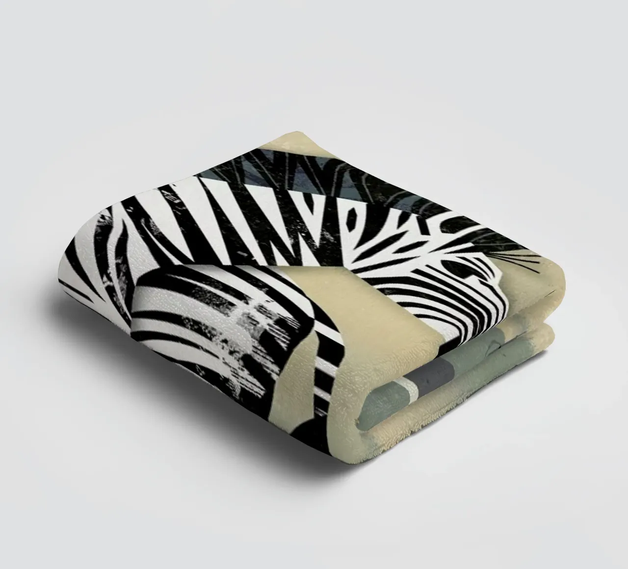 Zebra towel by Dieter Braun