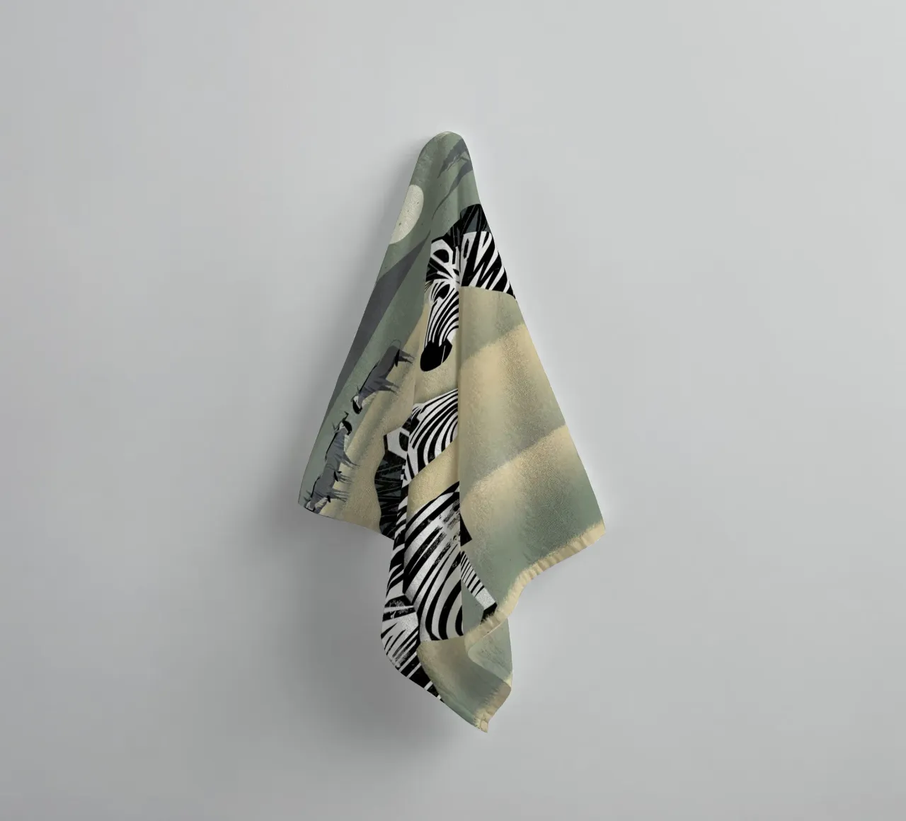 Zebra towel by Dieter Braun