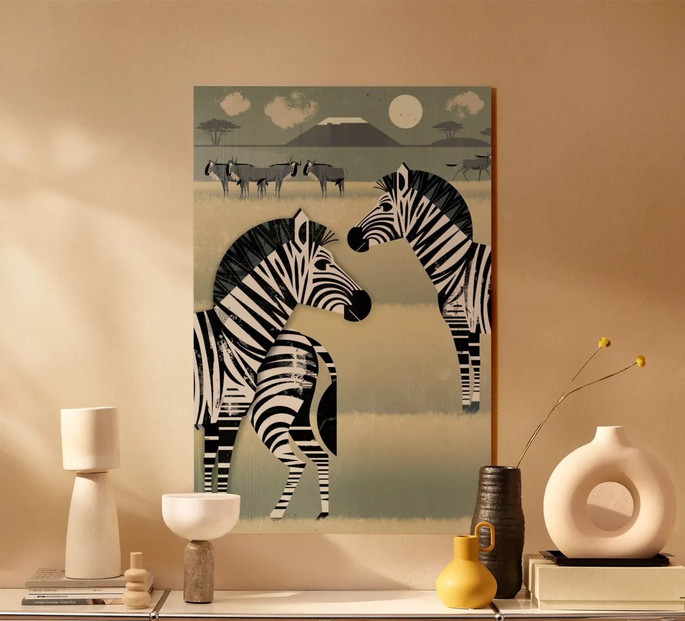 Zebra plexiglass da Dieter Braun