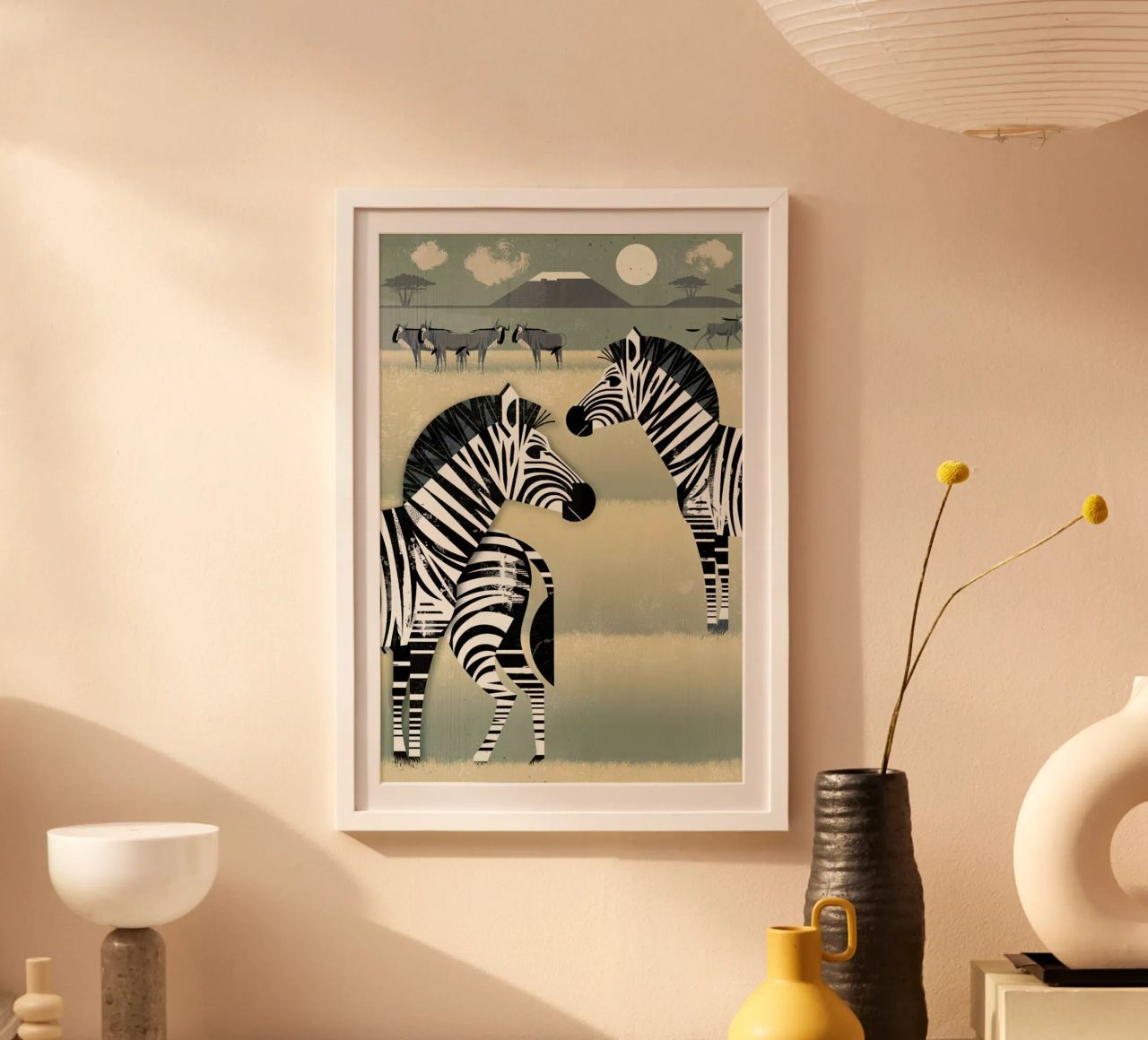 Zebra poster da Dieter Braun