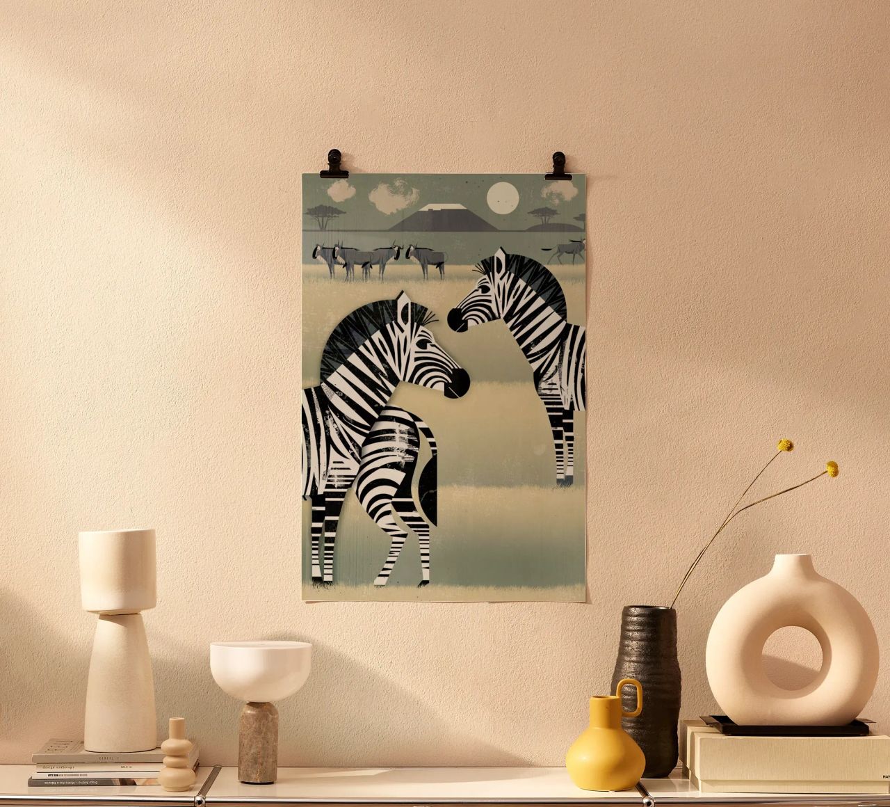 Zebra poster da Dieter Braun