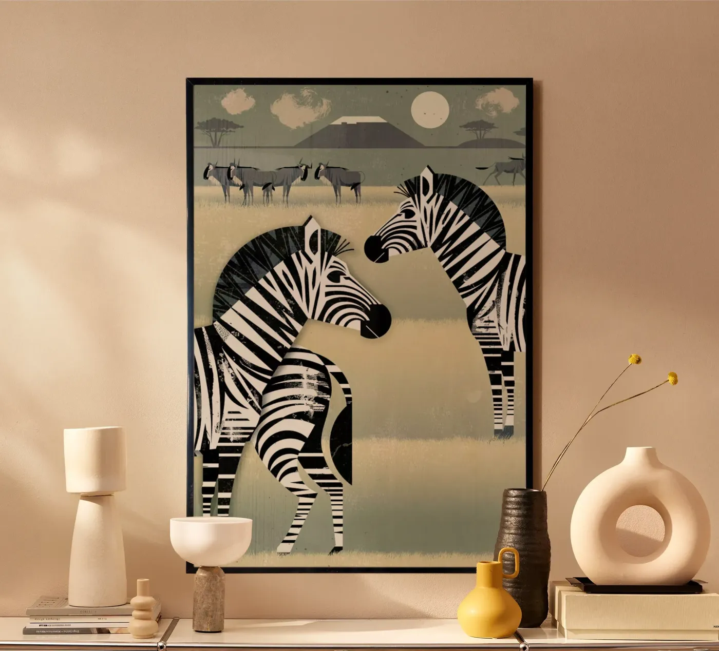 Zebra poster da Dieter Braun