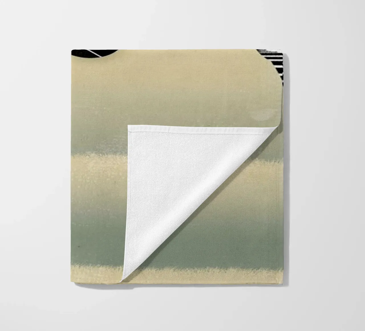 Zebra beach towel by Dieter Braun
