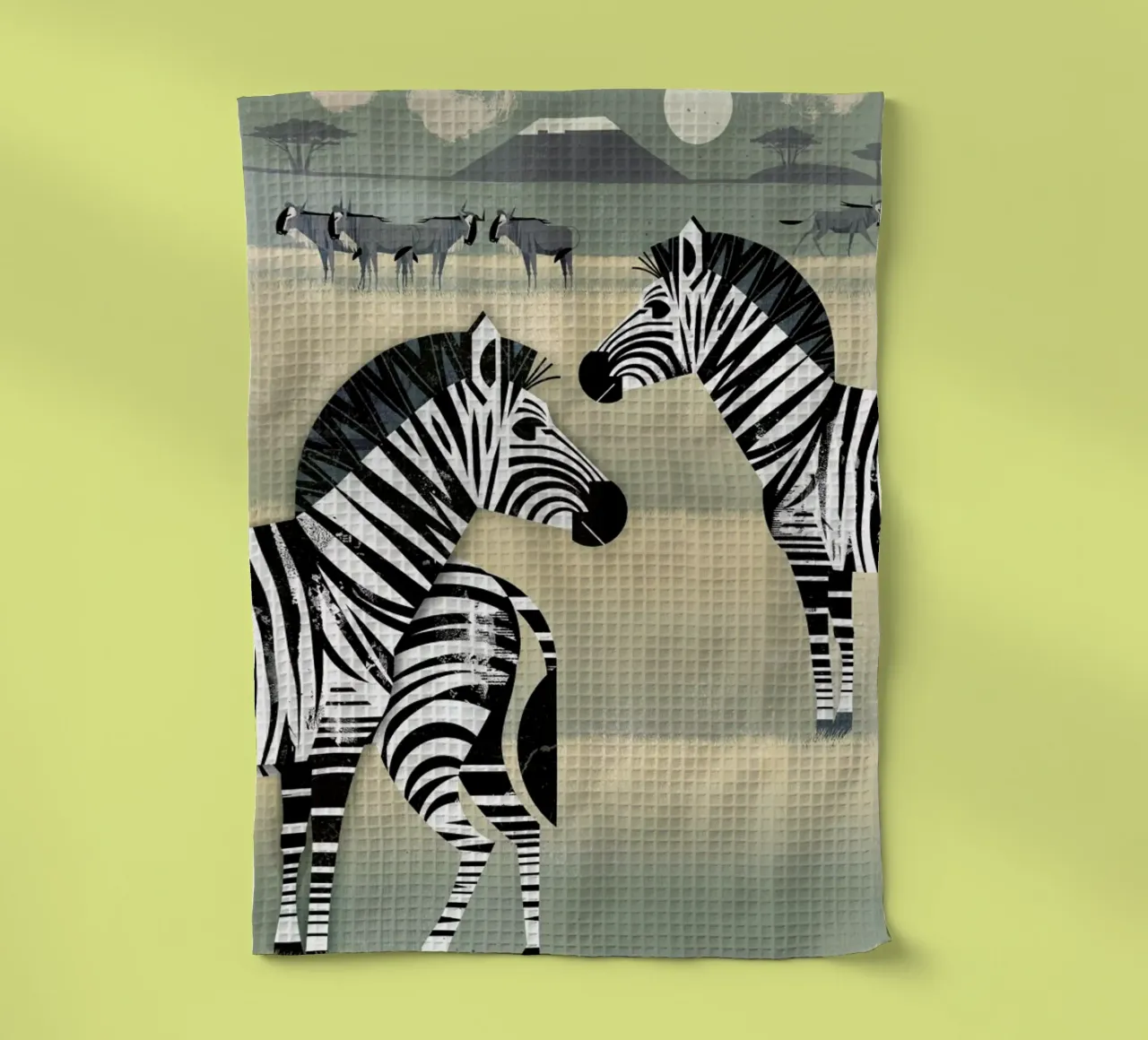 Zebra torchon de Dieter Braun
