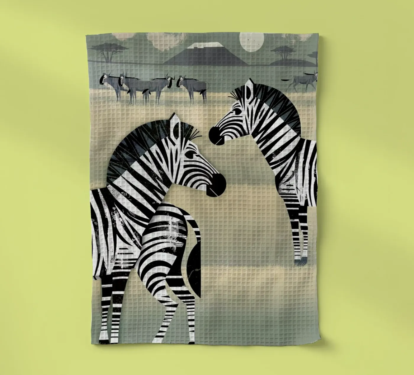 Zebra torchon de Dieter Braun
