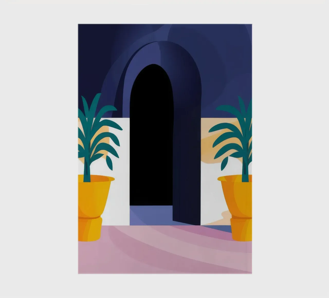 Midnight Palm Atrium notebook by Jasper Rune