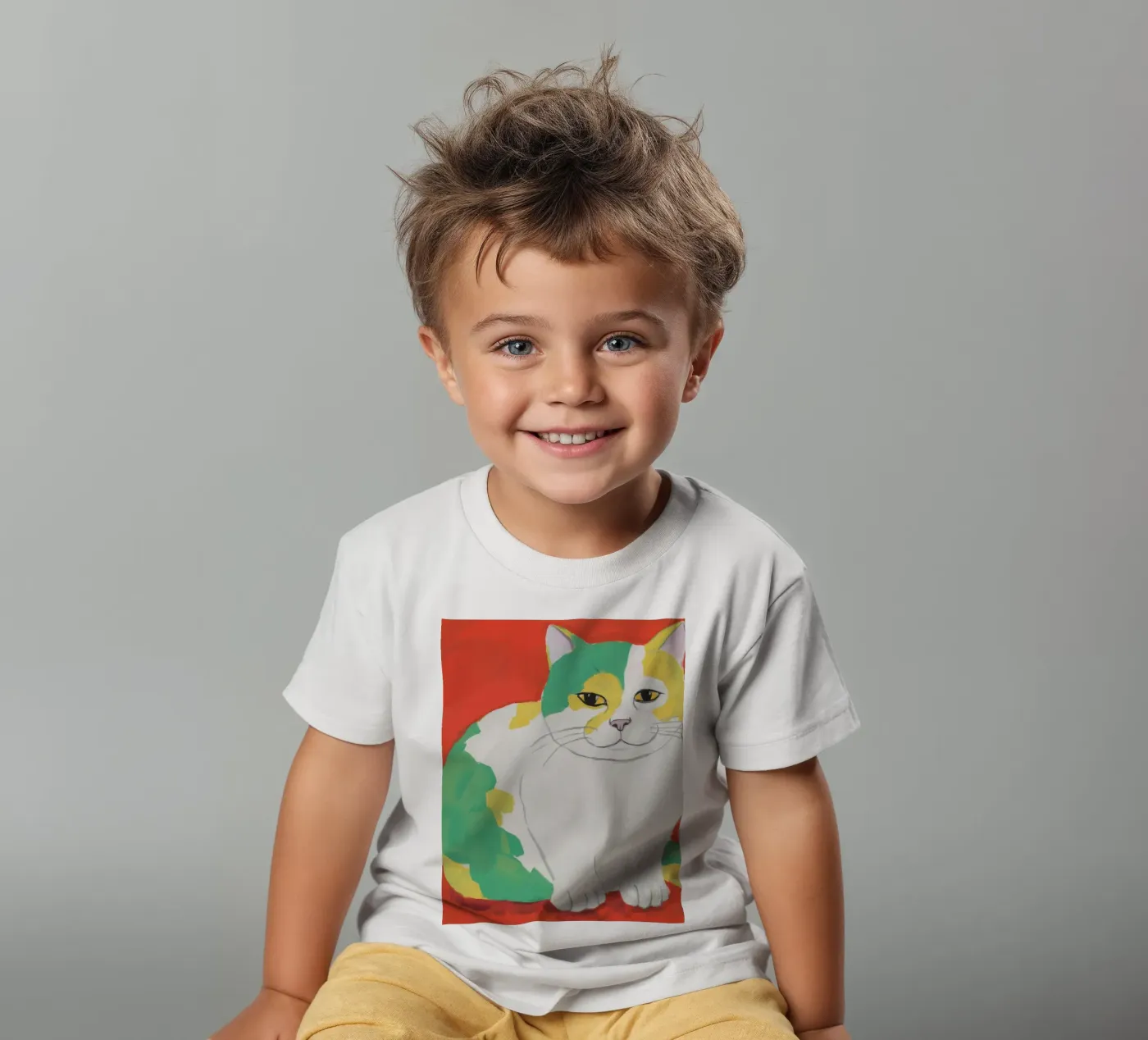 Calico Patchwork Majesty t-shirt bambini da Stone Patina