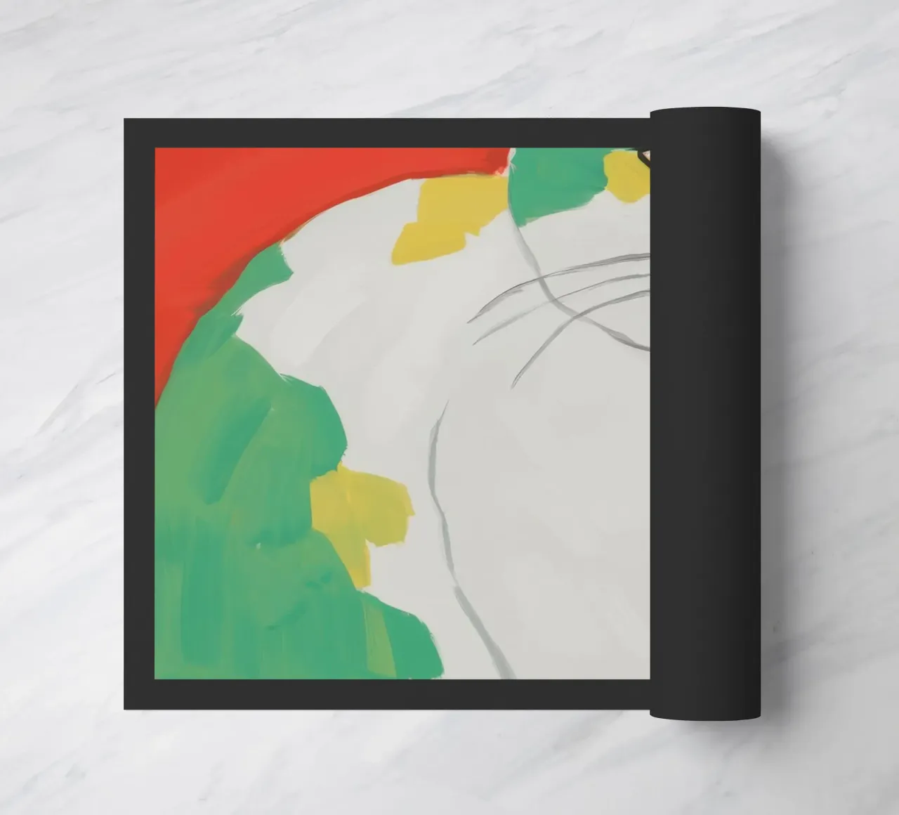 Calico Patchwork Majesty zerbino da Stone Patina