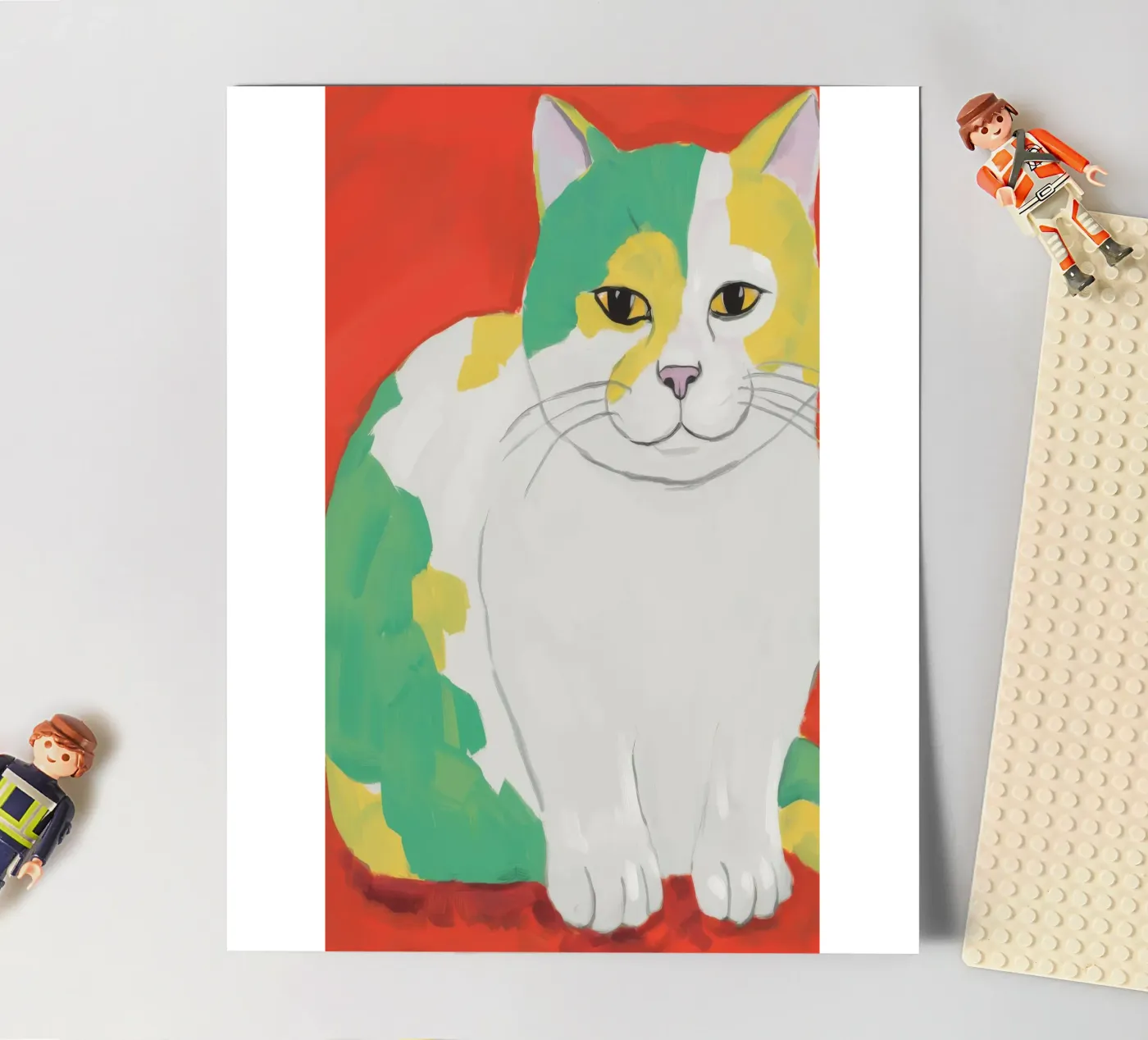 Calico Patchwork Majesty sticker sheet by Stone Patina