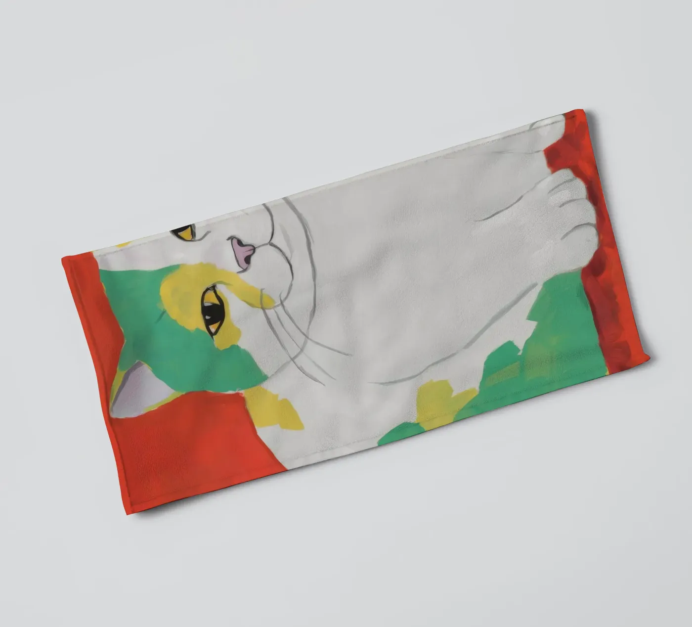 Calico Patchwork Majesty towel by Stone Patina
