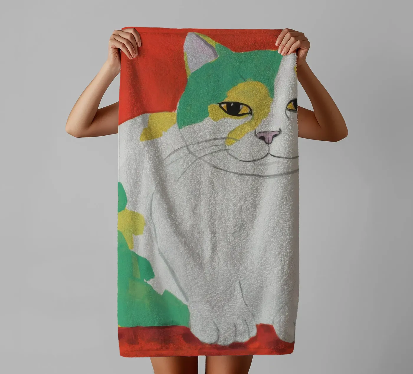 Calico Patchwork Majesty towel by Stone Patina